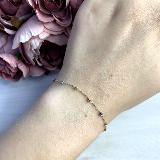 Золотой браслет без камней