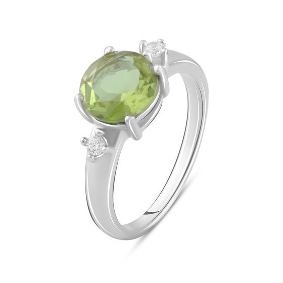 Серебряное кольцо с султанитом 2.142ct