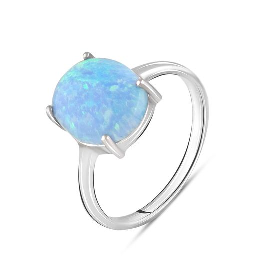 Серебряное кольцо с опалом 1.8ct