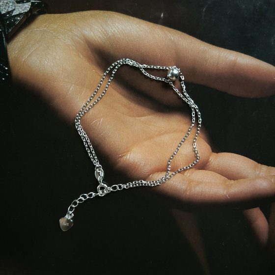 Серебряный браслет без камней