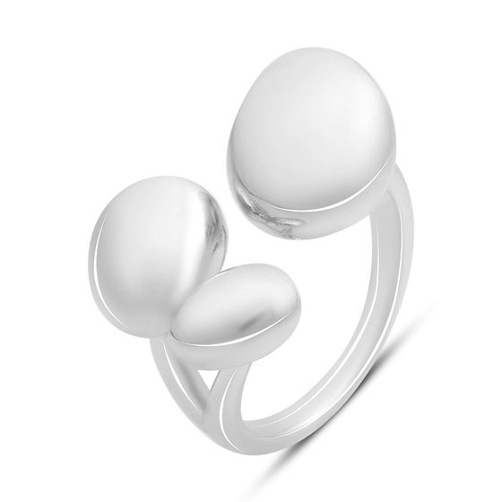 Серебряное кольцо без камней