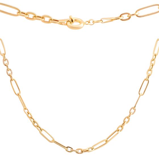 Золотое колье без камней