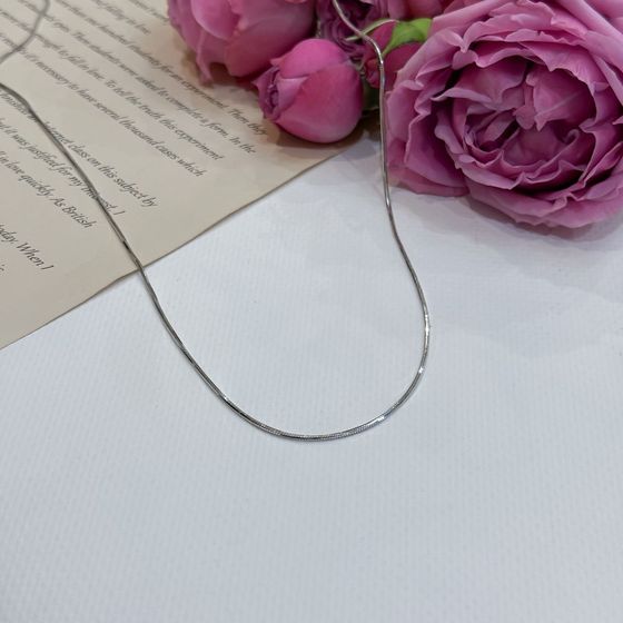 Серебряная цепочка без камней Серебряная цепочка без камней