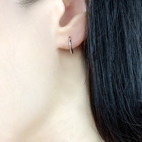 Серебряные серьги без камней