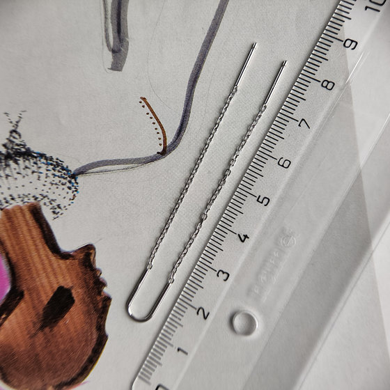 Серебряные серьги без камней