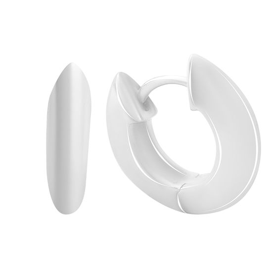 Серебряные серьги без камней