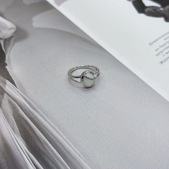 Серебряное кольцо с опалом 1.025ct