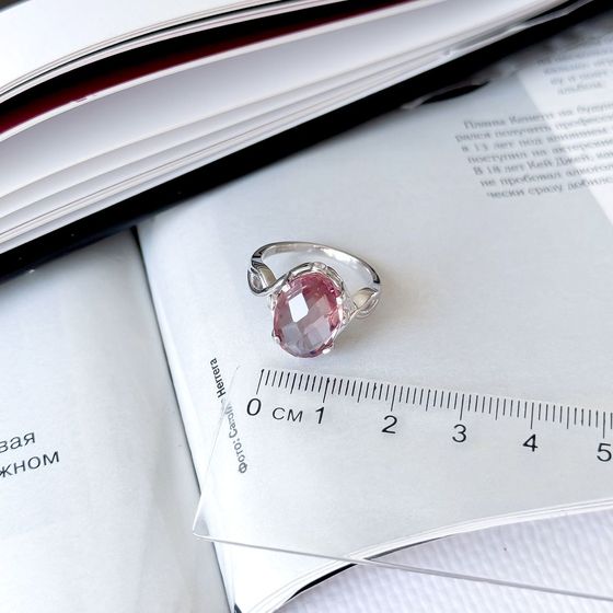 Серебряное кольцо с султанитом 5.515ct