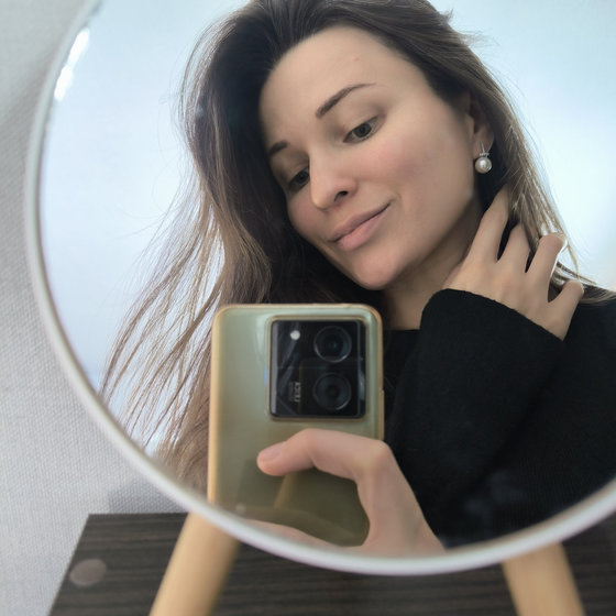 Серебряные серьги с жемчугом, фианитами