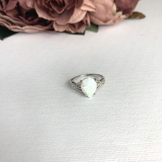 Серебряное кольцо с опалом 1.373ct