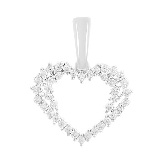 Золотая подвеска с фианитами 0.4ct