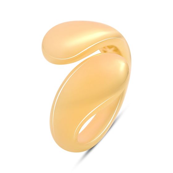 Золотое кольцо без камней