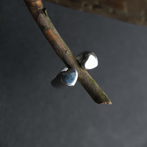 Серебряное кольцо без камней