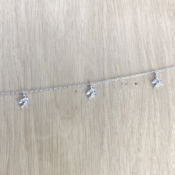 Серебряный браслет без камней