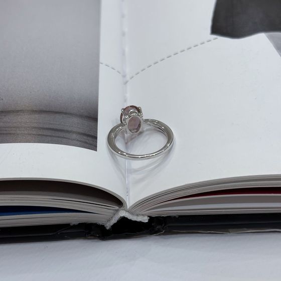 Серебряное кольцо с султанитом 2.54ct