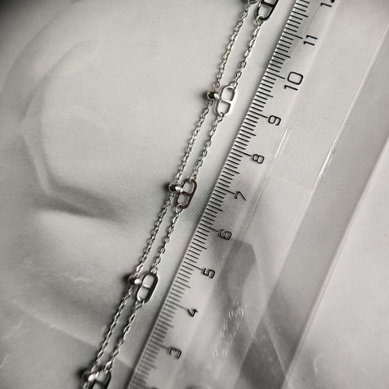 Серебряный браслет без камней