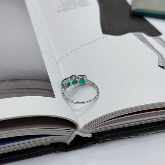 Серебряное кольцо с агатом 1.533ct