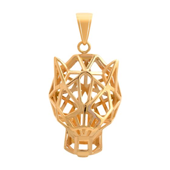 Золотая подвеска с фианитами 0.03ct