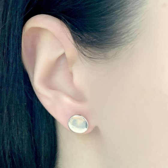 Серебряные серьги без камней