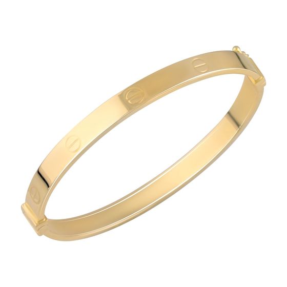 Золотой браслет без камней