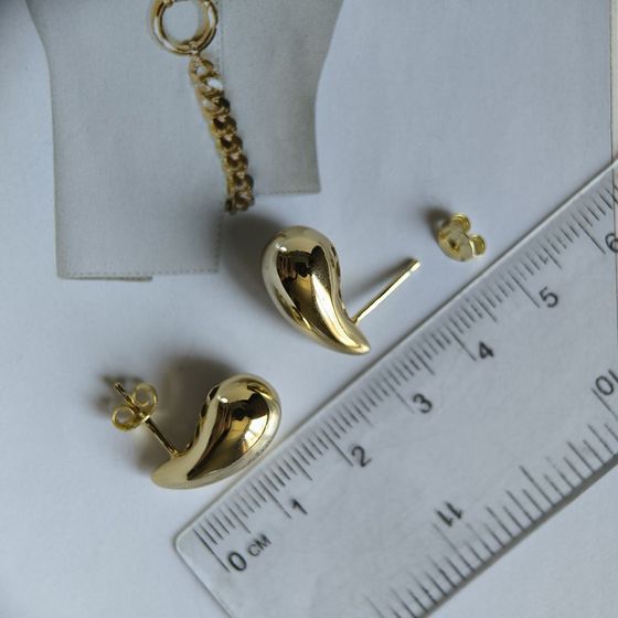 Серебряные серьги без камней