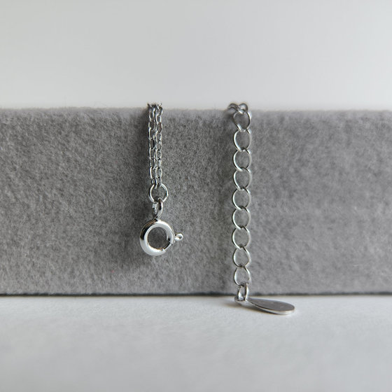 Серебряный браслет с фианитами