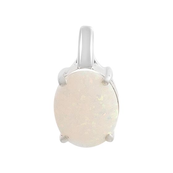 Серебряная подвеска с опалом 0.885ct
