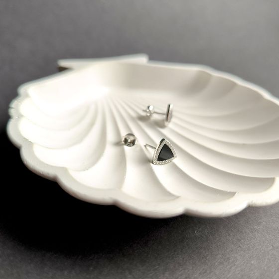 Серебряные серьги с фианитами