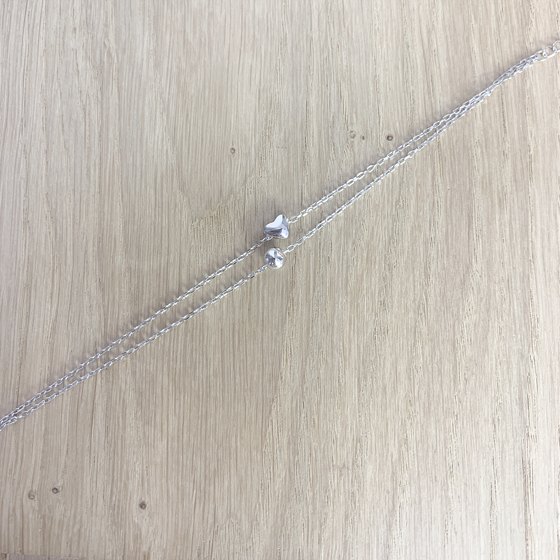 Серебряный браслет без камней