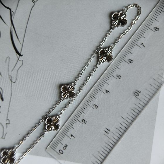 Серебряное колье без камней Серебряное колье без камней