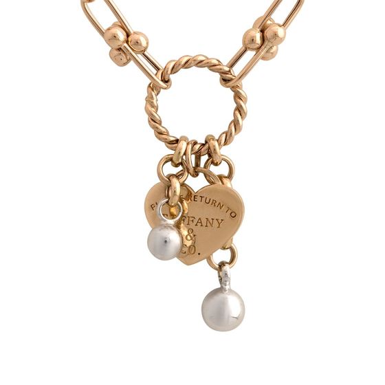 Золотое колье без камней