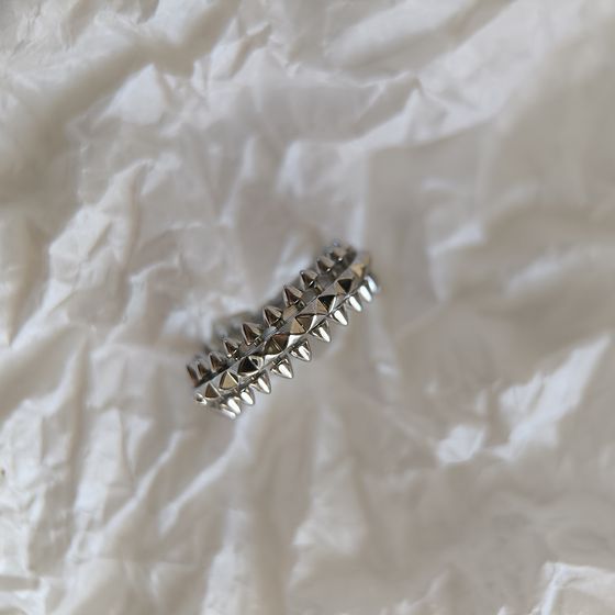 Серебряное кольцо без камней