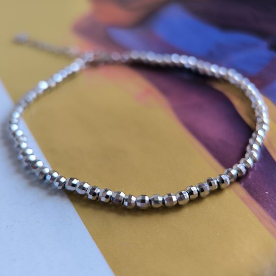 Серебряный браслет без камней