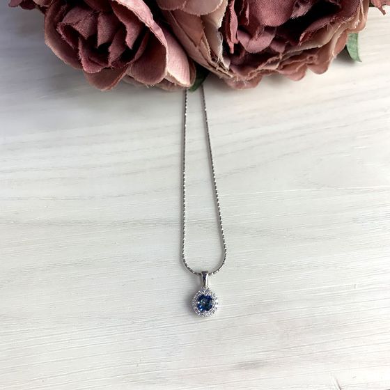 Серебряная подвеска с мистик топазом 0.615ct