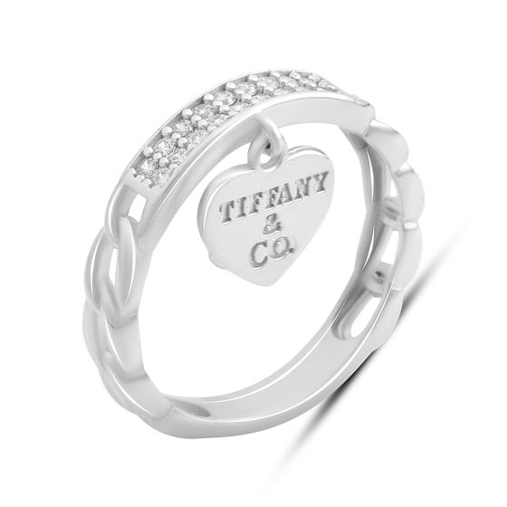 Серебряное кольцо с фианитами 0.18ct