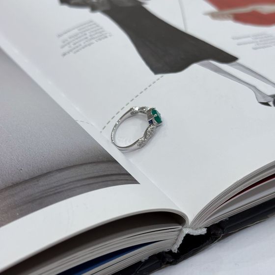 Серебряное кольцо с агатом 1.085ct