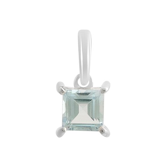 Серебряная подвеска с топазом 0.79ct