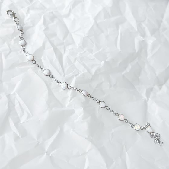 Серебряный браслет с опалом 2.233ct