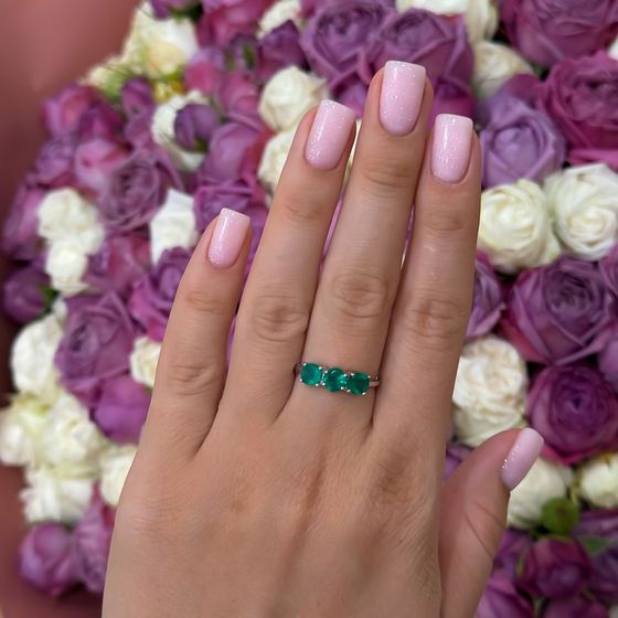 Серебряное кольцо с агатом 1.533ct