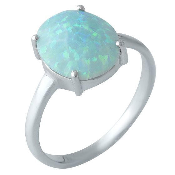 Серебряное кольцо с опалом 1.8ct