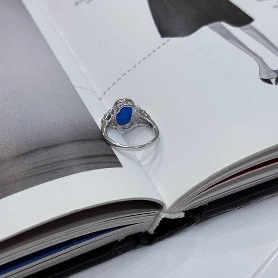 Серебряное кольцо с опалом 1.442ct