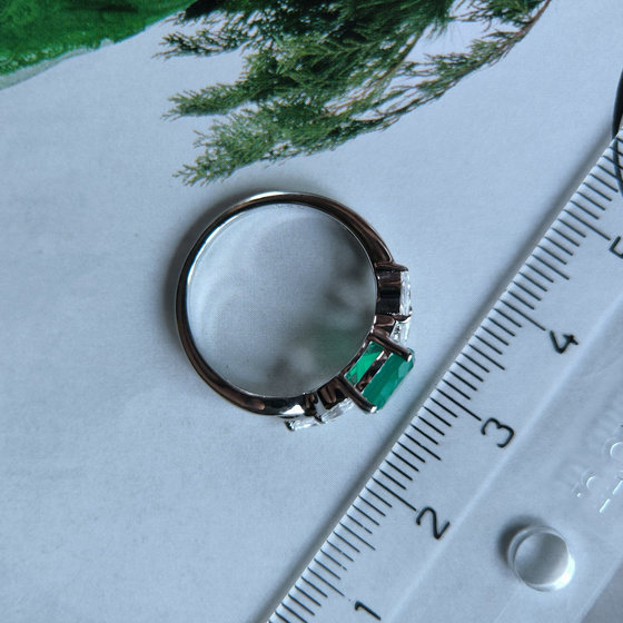 Серебряное кольцо с агатом 1.6ct