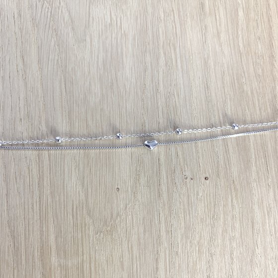 Серебряный браслет без камней