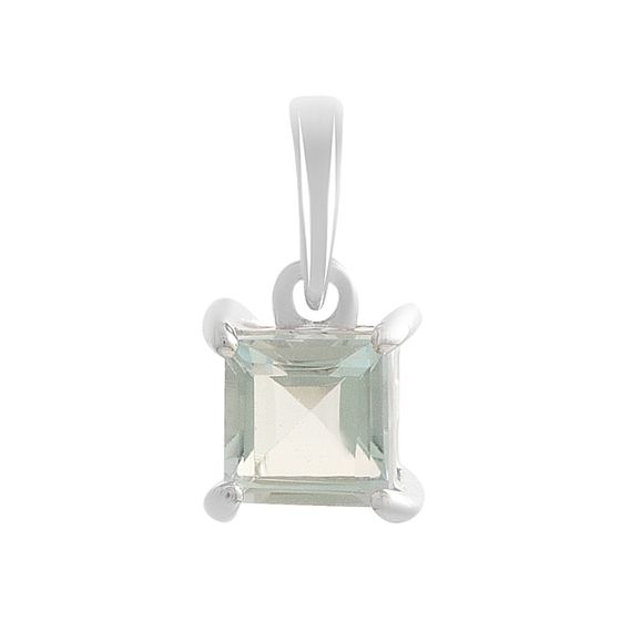 Серебряная подвеска с топазом 0.83ct
