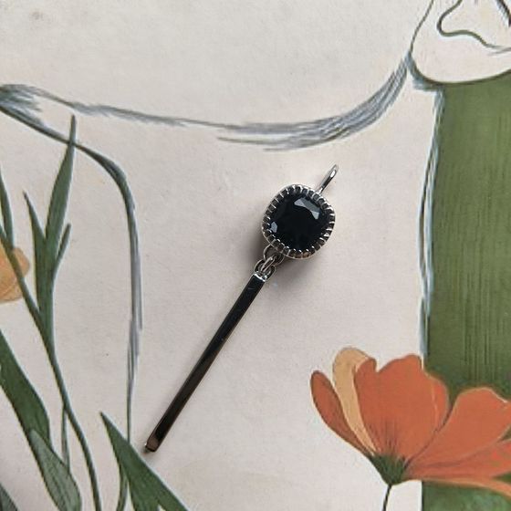 Серебряная подвеска с сапфиром nano 0.93ct