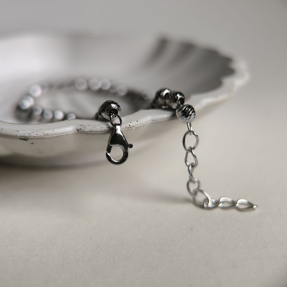 Серебряный браслет без камней