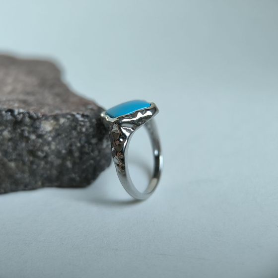Серебряное кольцо с бирюзой