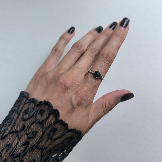 Серебряное кольцо с фианитами Серебряное кольцо с фианитами