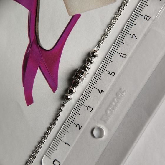 Серебряный браслет без камней