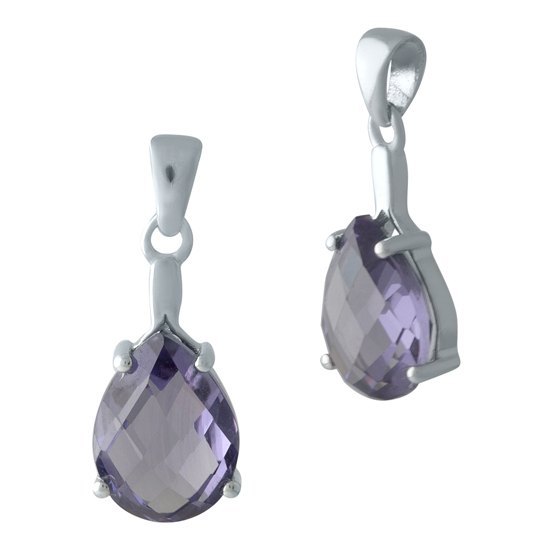 Серебряная подвеска с александритом 4.538ct